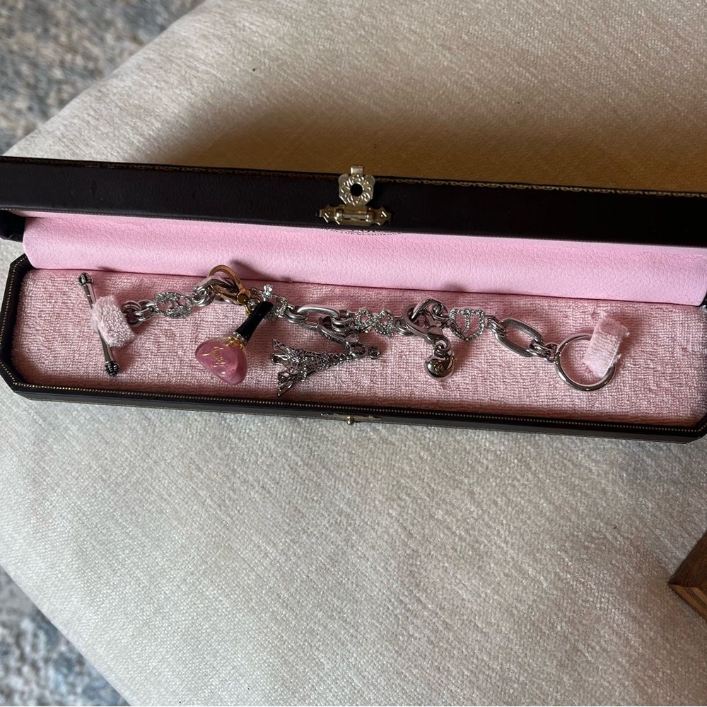 Vintage Juicy Couture Charm Bracelet (charms included)